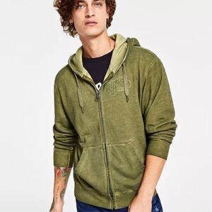 Heroes Motors Men's Vintage Zip Hoodie